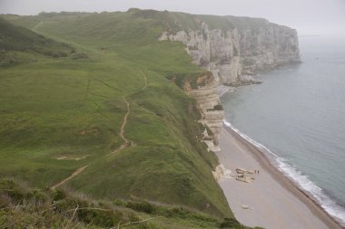 Deniz kıyısının güzel manzarası
