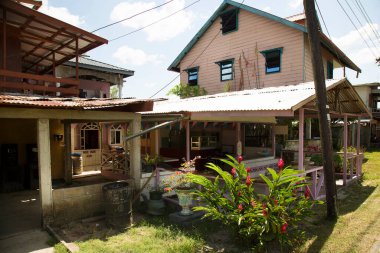 Eski şehrin güzel manzarası