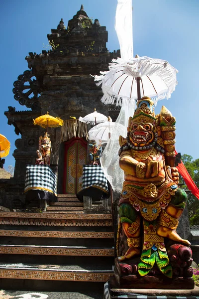 Balijski Hinduski Religijne Mityczne Obrazy Postacie Posągi — Zdjęcie stockowe