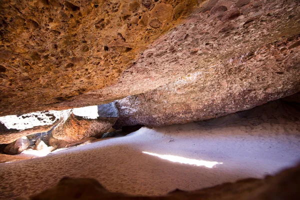 Escena Natural Con Grandes Piedras Luz Del Sol — Foto de Stock