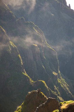 Dağların güzel manzarası