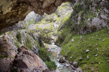 Dağların güzel manzarası