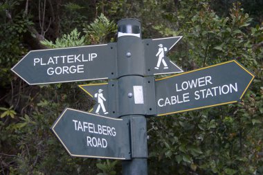 İşaretin yakın plan görüntüsü