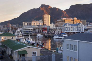 Capetown 'un güzel manzarası 