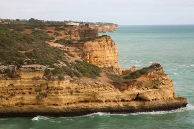 Deniz kıyısının güzel manzarası