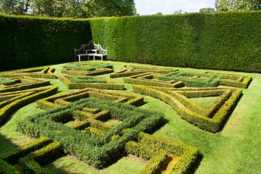 Seraları olan botanik parkının güzel manzarası.