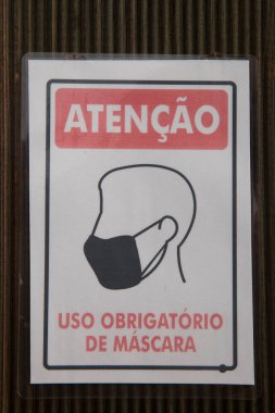 İşaretin yakın plan görüntüsü