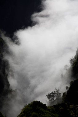 Dağların güzel manzarası