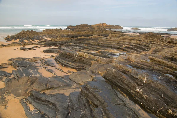 Deniz kıyısının güzel manzarası