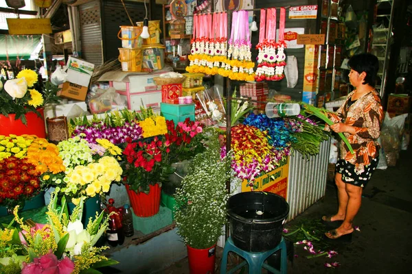 Tradizionale Mercato Strada Città — Foto Stock