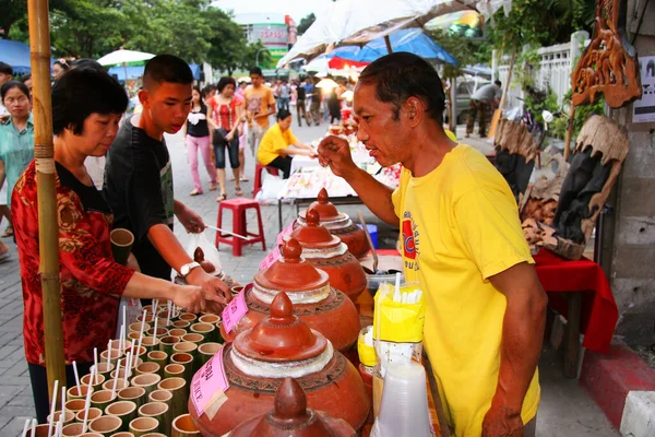 Mercado Rua Cidade Tailândia — Fotografia de Stock