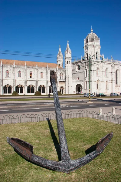 Klášter Jeronimites Okraji Lisabonu Belm Jeronimos — Stock fotografie