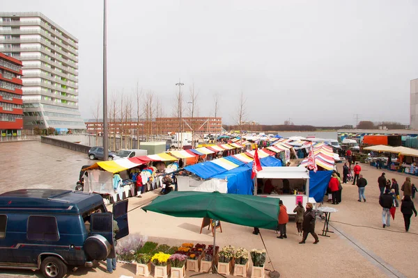 Mercado Local Rua Cidade — Fotografia de Stock