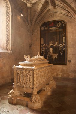 Jeronimos Manastırı veya Hieronymites Manastırı Lizbon, Portekiz 'de bulunur.