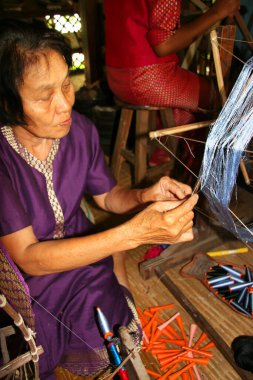 Atölyede çalışanlar, manzarayı kapatın