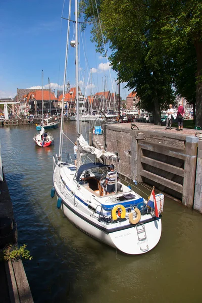 Amsterdam Nederland Uitzicht Het Centrum Van Oude Stad — Stockfoto