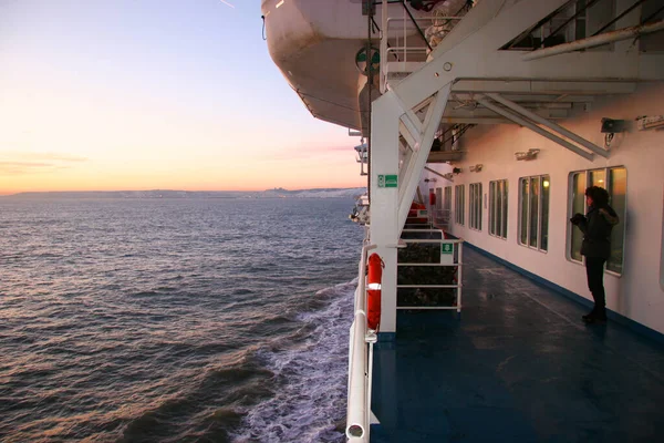 Vista Convés Ferry — Fotografia de Stock