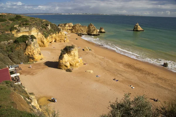 Gyönyörű Kilátás Nyílik Strandra — Stock Fotó