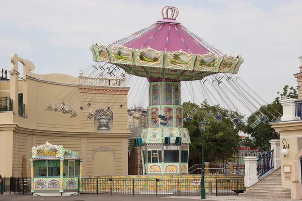 Bela Vista Parque Diversões Prater Viena — Fotografia de Stock