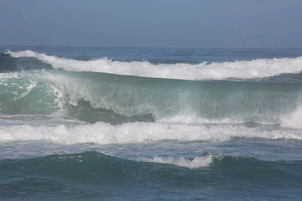 Belle Vue Sur Les Vagues Mer — Photo