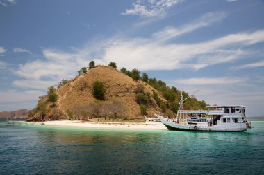 Deniz kıyısında bir tekne.