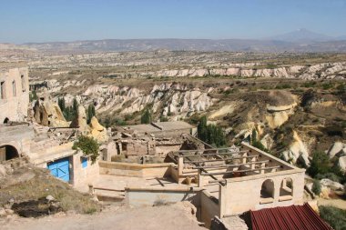 Kapadokya hindisinin vadisinin güzel manzarası