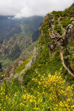 Dağların güzel manzarası