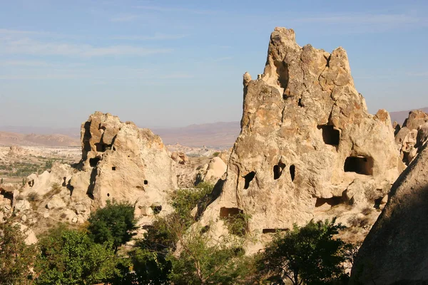 Piękny Krajobraz Doliny Cappadocia Indyka — Zdjęcie stockowe