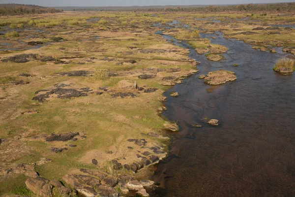 Bella Vista Sulla Zona Umida Della Savana — Foto Stock