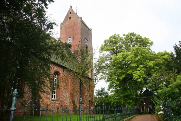 Güzel ortaçağ mimarisinin manzarası