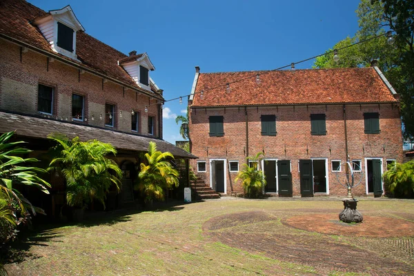 Colonie Historique Fortifiée Avec Casernes Militaires Bureaux Logements Forme Forteresse — Photo