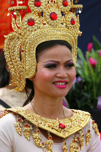 Traditional Thai Festival Bali Indonesia — Stock Photo, Image