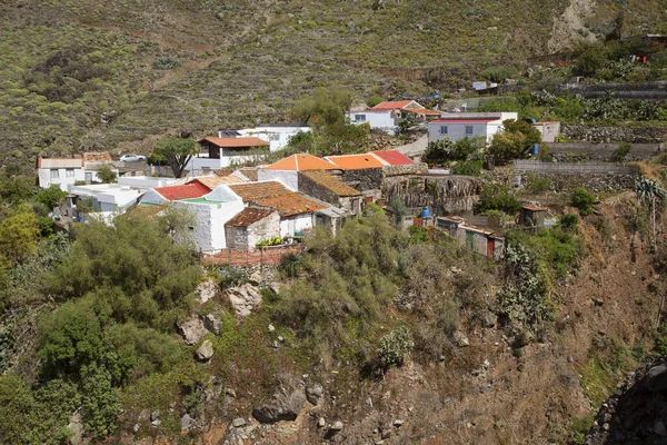 Yeşillikli kıyı kenti mimarisi manzarası