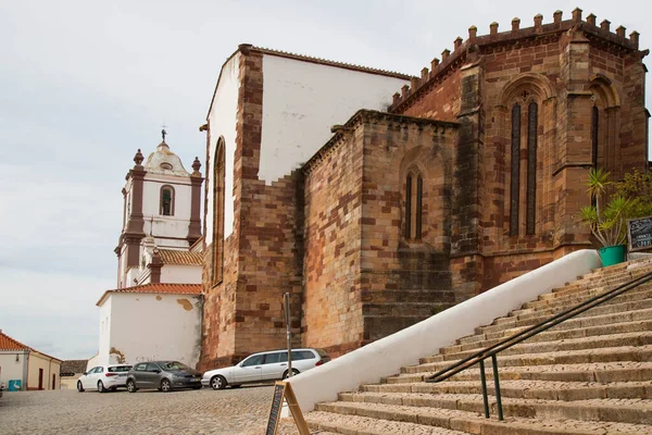 Silves Una Città Comune Portoghese Della Regione Dell Algarve Nel — Foto Stock