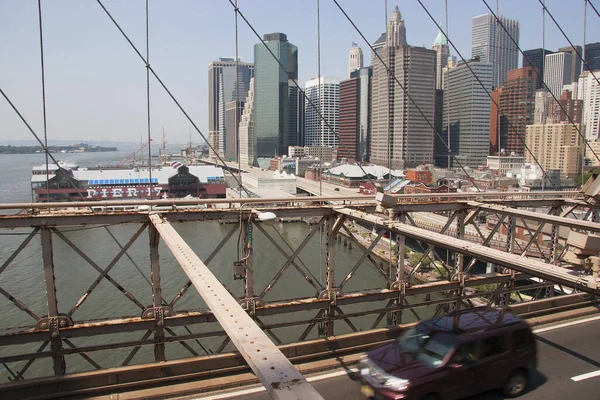 Vista Urbana Del Puente Nueva York —  Fotos de Stock