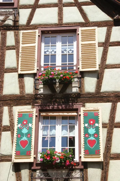 Die Häuser Eines Kleinen Dorfes Deutschland — Stockfoto