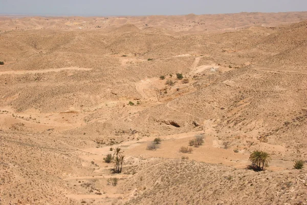 沙漠的风景 摩洛哥 — 图库照片