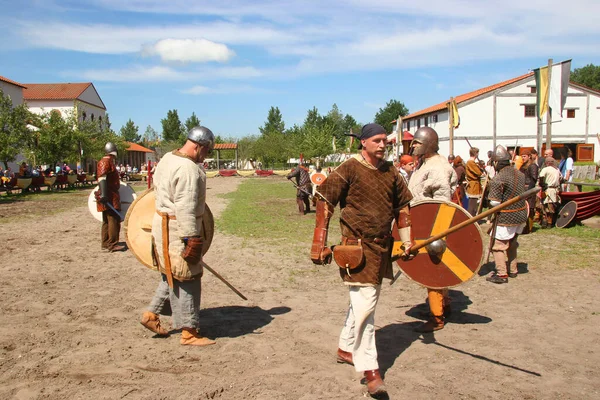 Şövalye Dövüşleri Antik Kültür Festivali — Stok fotoğraf