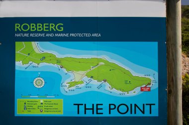 Bilgi panosunun yakın görüntüsü 