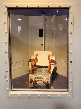 Müzedeki gaz odası.