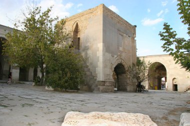 Eski kalıntılar manzara, seyahat konsepti