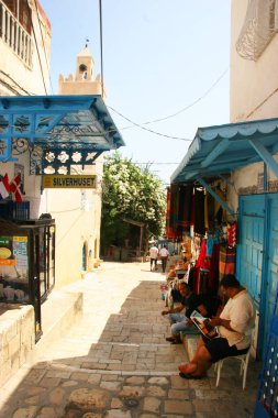 Arap mahallesinin manzarası