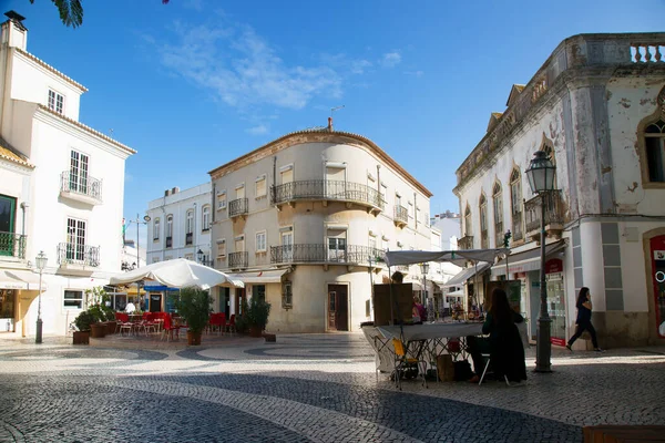 Vista Rua Cidade — Fotografia de Stock