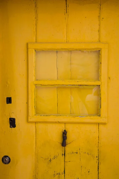 Velha Porta Madeira Rua Estilo Rústico — Fotografia de Stock