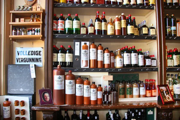 Verschiedene Arten Von Alkohol Einem Geschäft — Stockfoto