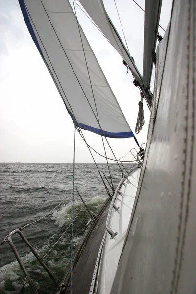 Sailing Boat Sea — Stock Photo, Image