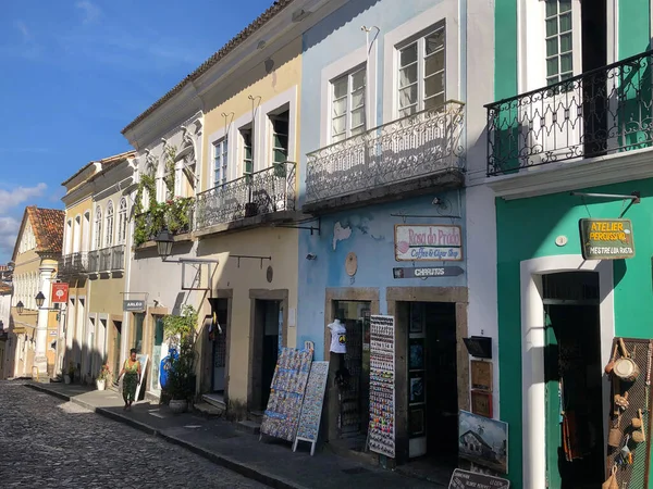 Belos Edifícios Antigos Cidade Velha Cena Rua Tiro Viagem — Fotografia de Stock