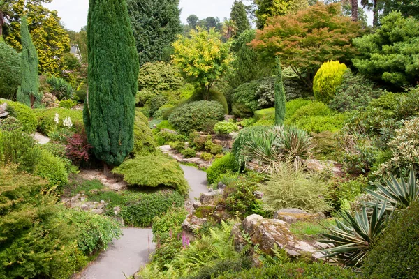 Yaz parkının güzel manzarası
