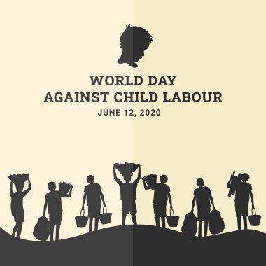 World Day Against Child Labour Free Vector Eps Cdr Ai Svg Vector Illustration Graphic Art