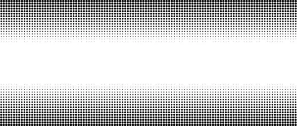 Halftone Abstract Background Black White Dot Frame Monochrome Gradient Background — Stock Vector